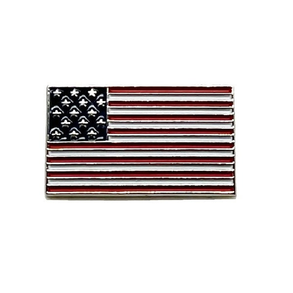 Metal USA Flag