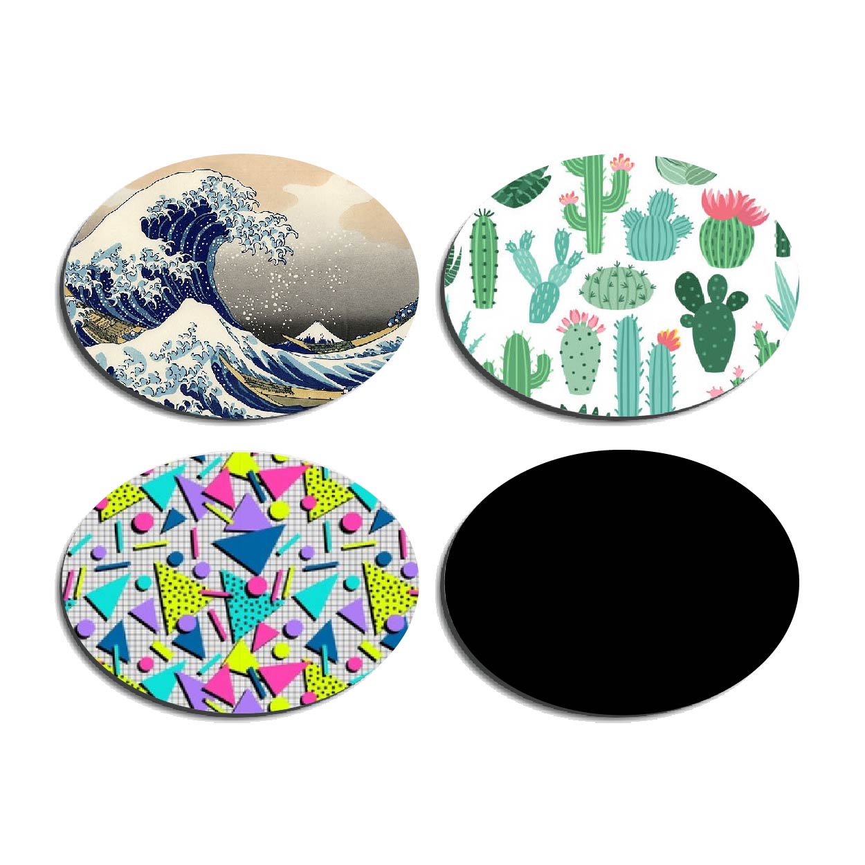 Could I add my own pictures or design to the clear ones?