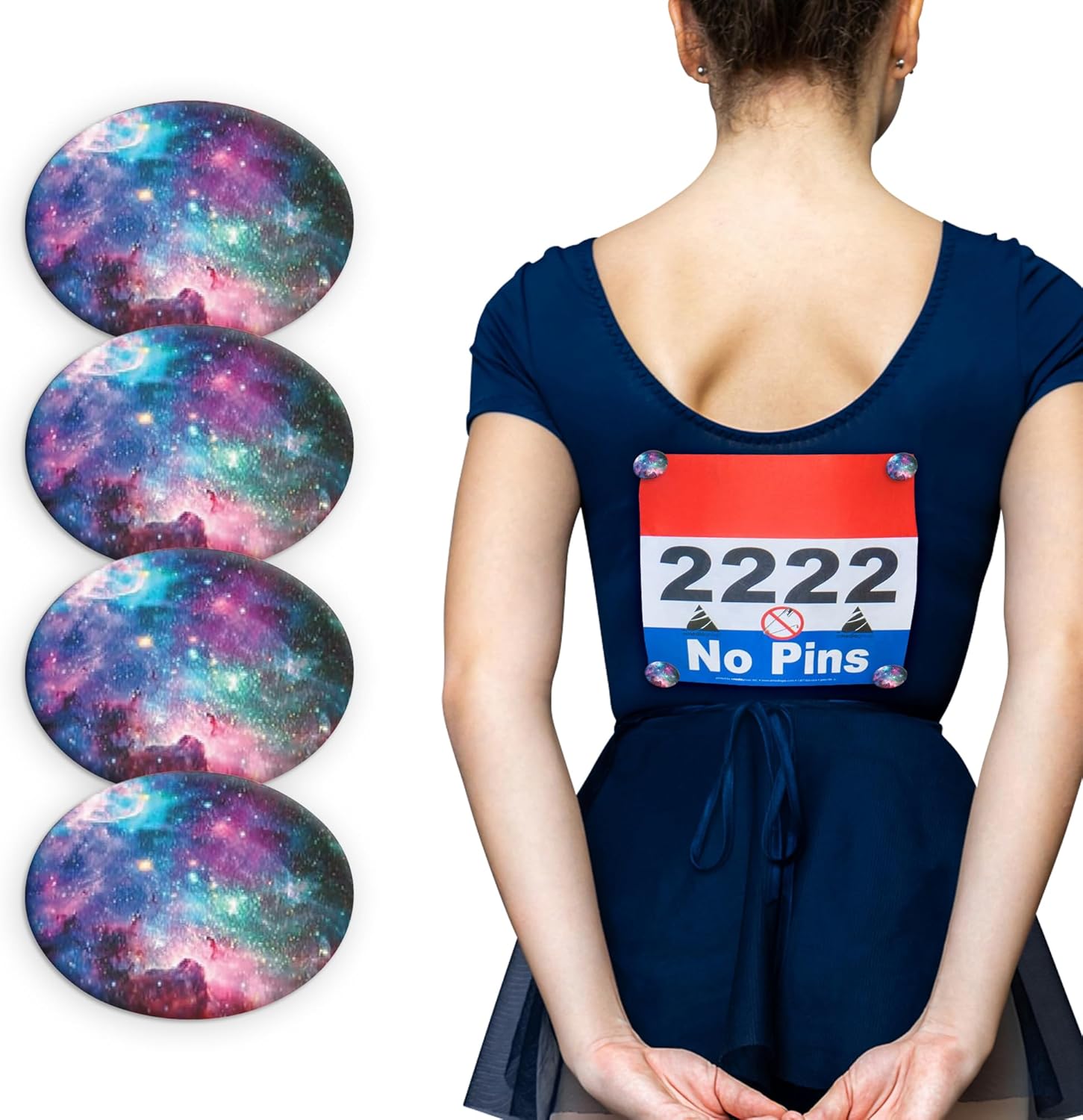 Would these work through a men's vest for ballroom?
