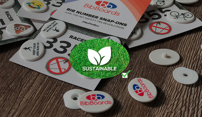 BibBoard Badges For Environmentally Friendly and Sustainable Endurance Races