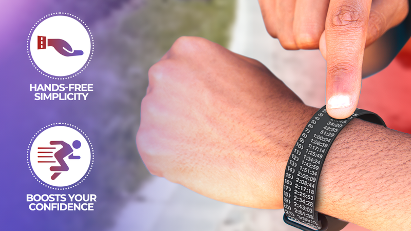 Marathon Pace Band - BibBoards